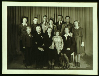 A 21 nouveau: photo / A5 / horizontal / noir blanc / Portrait de famille