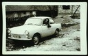 F 16: photo / format carte postale / horizontal / noir blanc / La voiture